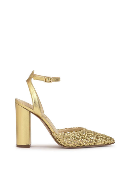Jessica Simpson Featured - Nariro High Heel in Gold