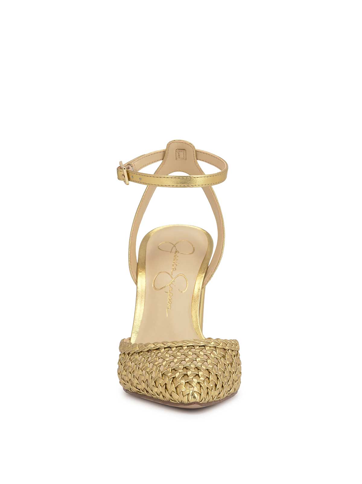 Jessica Simpson Featured - Nariro High Heel in Gold