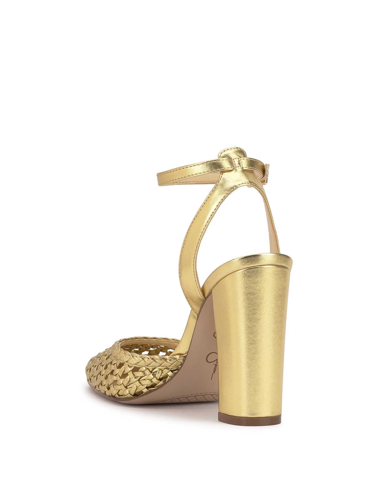 Jessica Simpson Featured - Nariro High Heel in Gold