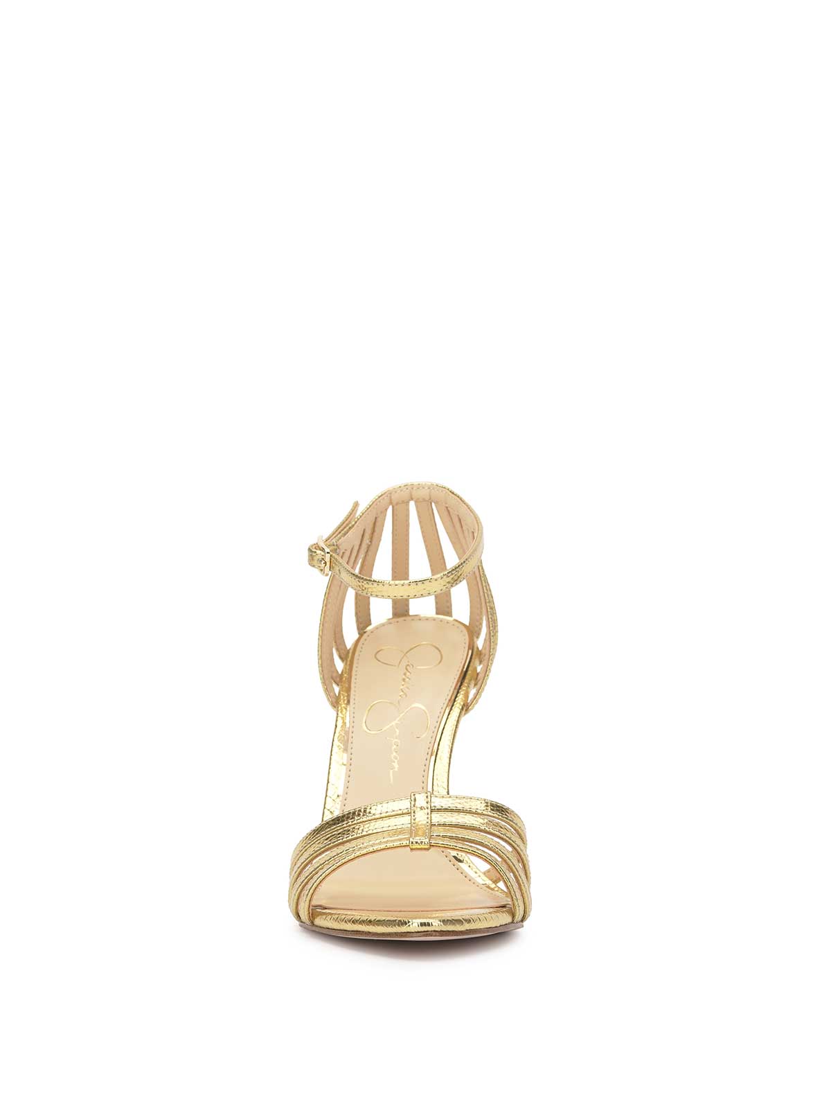 Jessica Simpson Popular - Nuvire High Heel in Gold
