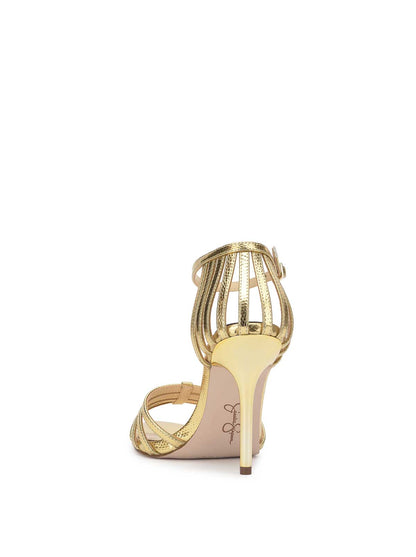 Jessica Simpson Popular - Nuvire High Heel in Gold