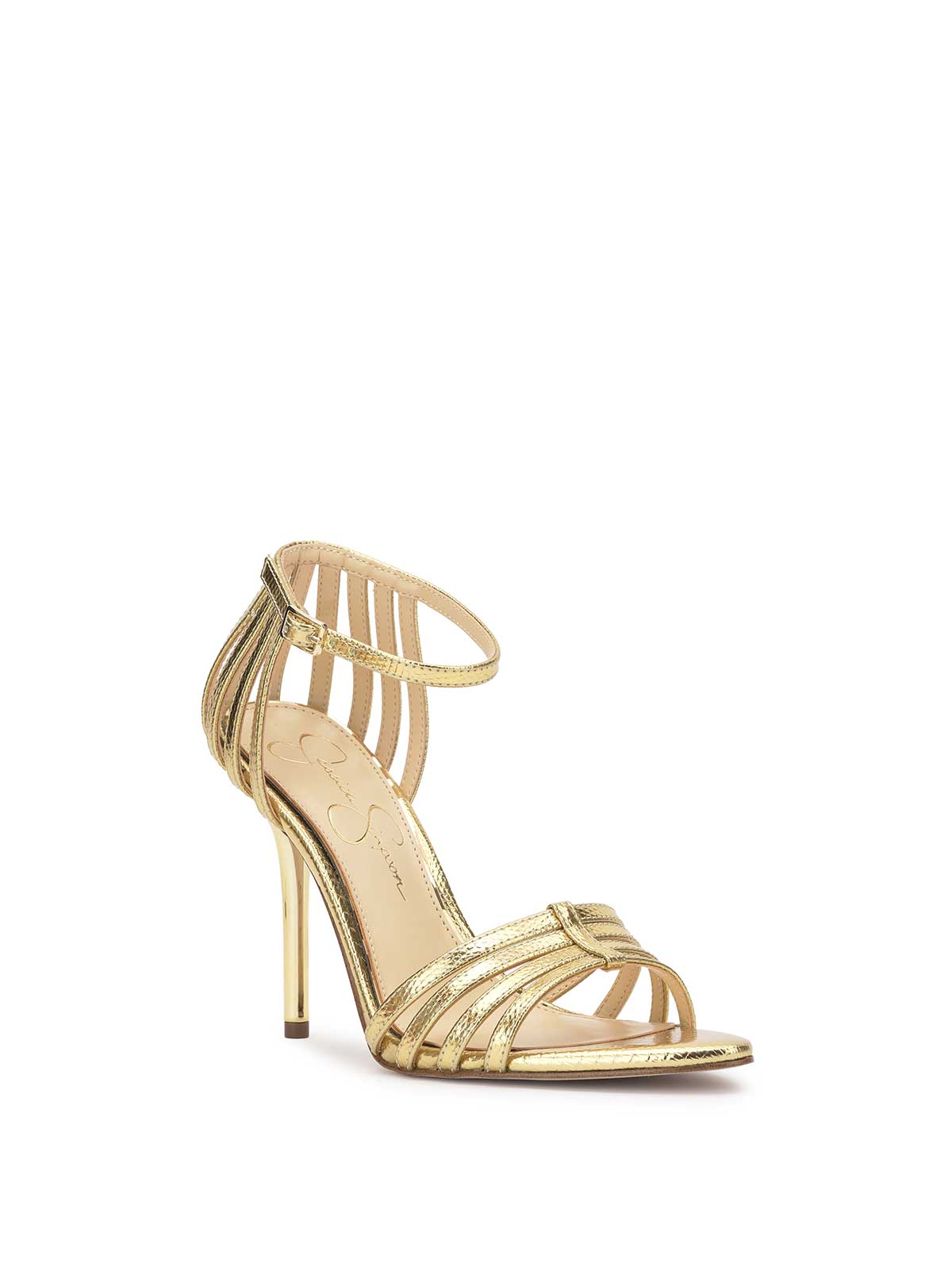 Jessica Simpson Popular - Nuvire High Heel in Gold