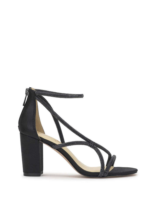 Jessica Simpson Featured - Shiny High Heel in Black