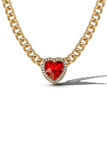 Jessica Simpson Recommended - Red Heart Necklace