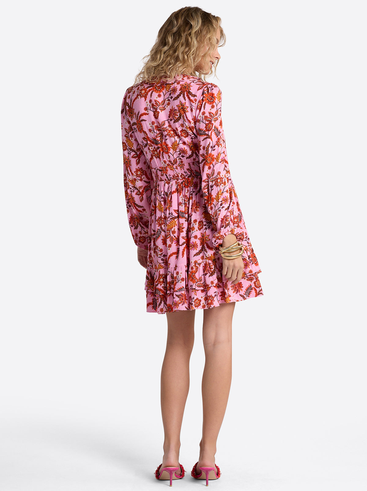 Jessica Simpson Featured - Yara Dress in Rosebloom Wild Jacobeans