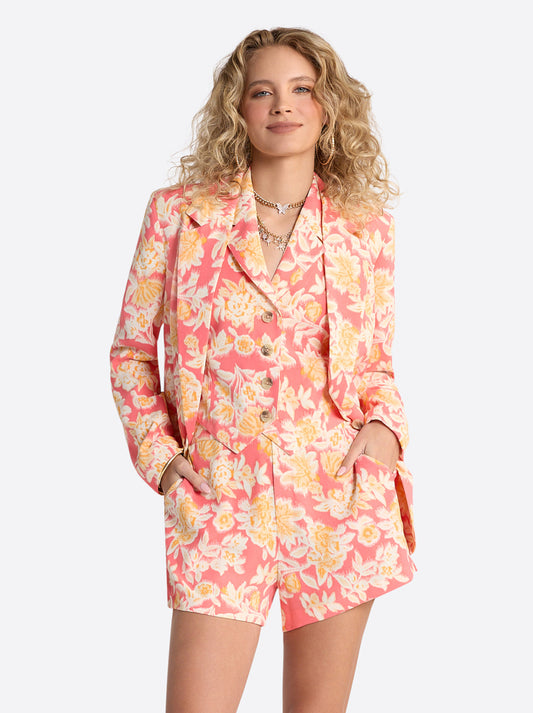Jessica Simpson Featured - Kailani Blazer in Dubarry Prairie Clusters