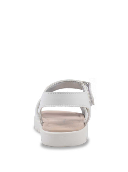 Jessica Simpson Featured - Toddler Tia Heather Sandals in White & Silver